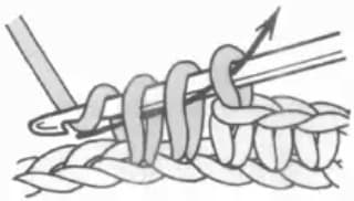 Single crochet 2 together step 2: Pull through all three loops at once