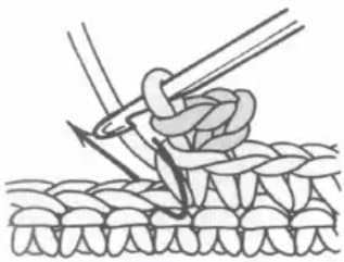 Small chain stitch step 3: Continue crocheting single crochet